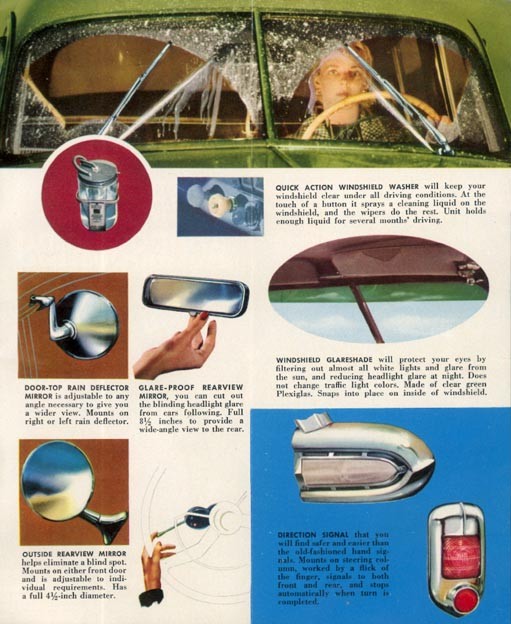 1952 Chevrolet Accessories Folder Page 3